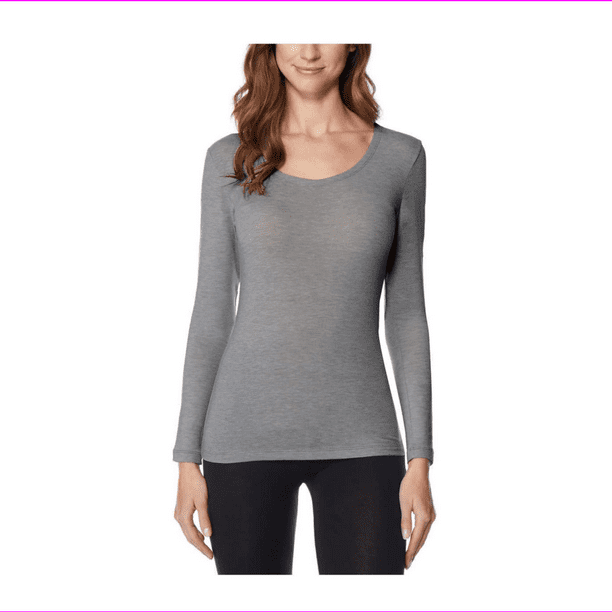 32 DEGREES 32Degrees Womens Cozy Heat Scoop Neck Thermal Top 32 DEGREES 32Degrees Womens Cozy Heat Scoop Neck Thermal Top